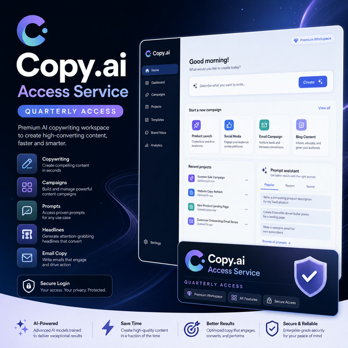 Copy AI Access Service